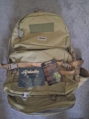 S.O.Tech Paladin Mission Pack Expedition Backpack Coyote Tan MOLLE USA Made